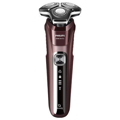 飞利浦剃须刀电动全新黑蜂巢5系剃胡刀刮胡刀三刀头1小时快充胡须刀蜂巢5系升级款生日礼物 旗舰款S5831[高配性能]