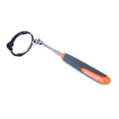 钢盾(SHEFFIELD) S117015 带灯伸缩检测镜(中)[家用]