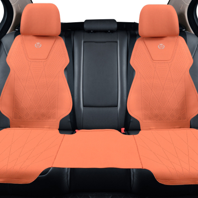 [补贴10%]汽车坐垫四季通用翻毛皮透气高档马鞍垫麂皮绒毛绒座套冬季小蛮腰丰田本田大众