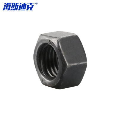 海斯迪克gnjz-2098发黑六角螺母螺帽 (10级)GB6170 A型 M24(10个)