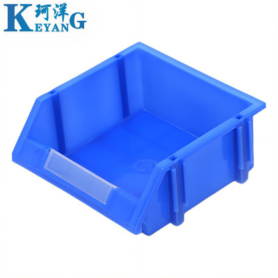 珂洋 斜口零件盒 D4(蓝色) 个