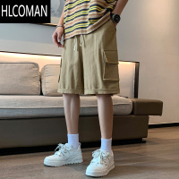 HLCOMAN工装短裤男夏季篮球裤宽松男士运动五分裤薄款潮流休闲沙滩裤