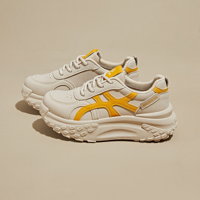 ins韩版新款老爹鞋女秋季学生跑步运动厚底增高休闲街拍