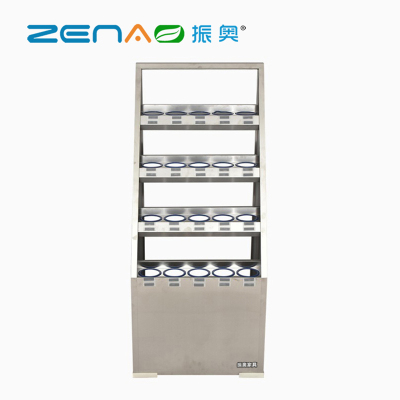 振奥水杯架钢制活动室水杯柜/台(1250x550x490mm 20位水杯架)