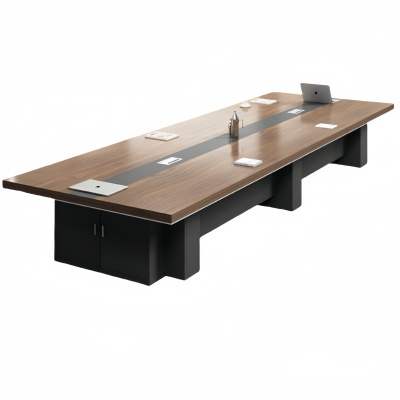 攸形长条办公桌4500*1500*750mm张