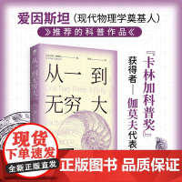 从一到无穷大乔治·伽莫夫著荣获联合国教科文组织卡林伽科普奖自然科学科普“一代宗师”典范之作风靡世界数十年现象级科普书