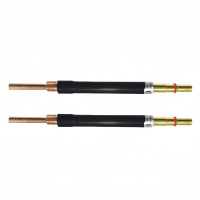 铁洋 二保焊枪弯管 500A黄铜直管 个