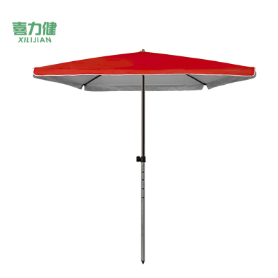喜力健 户外四角遮阳伞 红S-2.5*2.5M 把
