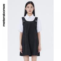 [1件3折价:99]美特斯邦威女休闲工装连衣裙
