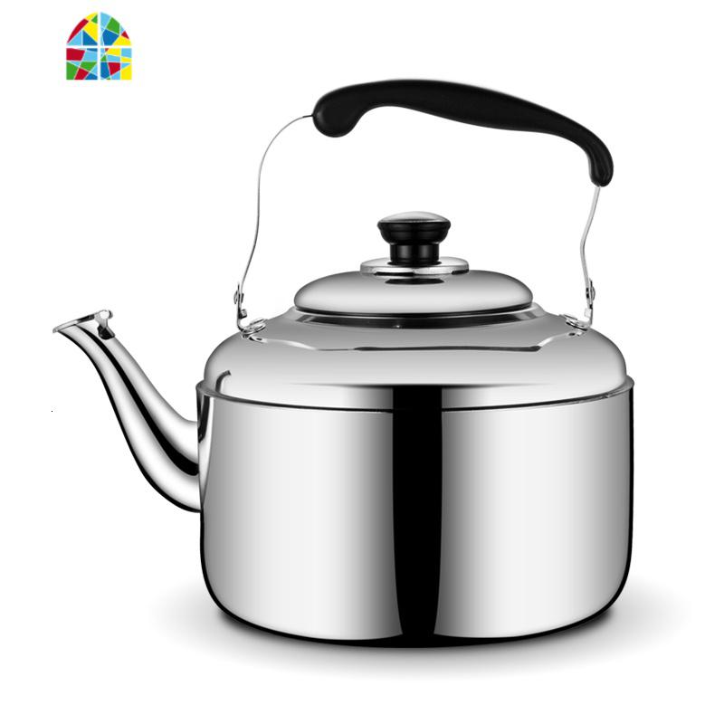 家用304不锈钢烧水壶特厚鸣音大容量电磁炉煤气炉燃气泡茶煮水壶7 FENGHOU 5L鸣音超厚款升级版