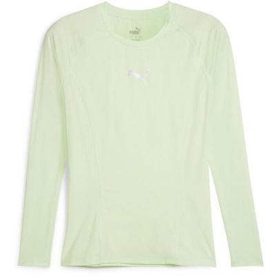 彪马(Puma)高弹力速干运动长袖T恤男士压缩健身训练透气排汗基础