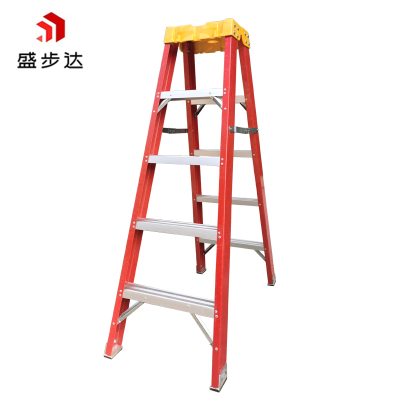 盛步达玻璃钢工具盒双侧人字梯子3M SD-J3T个