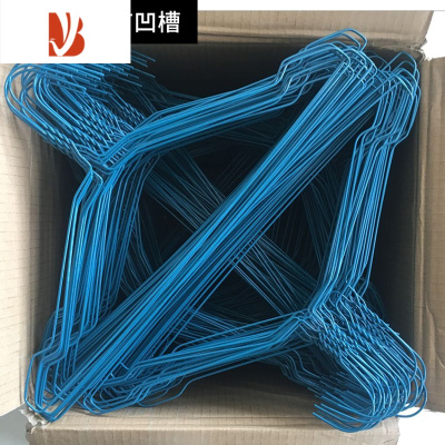 三维工匠干洗店喷塑加粗2.2/2.5标准衣架 洗衣店钢铁丝衣撑 挂衣架