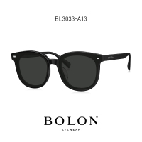 BOLON暴龙眼镜2021新品板材太阳镜女猫眼韩版大框偏光墨镜BL3033