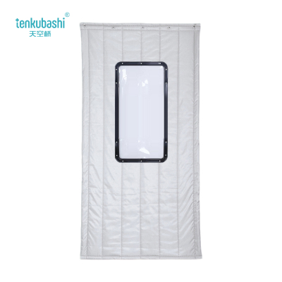 天空桥 棉门帘 MML-252银灰色40*80cm三层棉 平方米