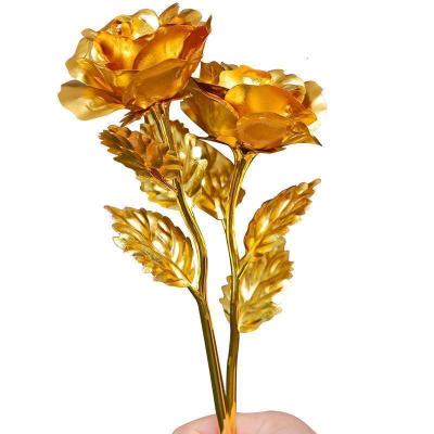 美帮汇金箔玫瑰花七夕情人节送女友老婆结婚纪念日创意礼品