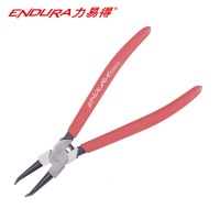 力易得(ENDURA)7寸穴用曲口卡簧钳 日式卡簧钳 货号E5534