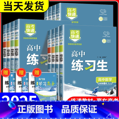 物理 鲁科版 必修第一册 [正版]2025版 练习生高中高一二必修同步练习册选择性必修第一二三四册上册下册语文数学英语物