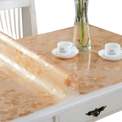 美帮汇家用pvc防水防油防烫免洗桌布磨砂餐桌垫茶几桌布塑料软玻璃网红