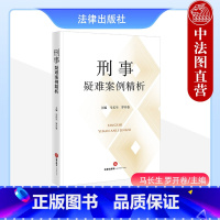 [正版]中法图 刑事疑难案例精析 马长生 罗开卷 法律出版社 刑事犯罪司法实务案例分析 故意犯罪形态 共同犯罪 罪数问