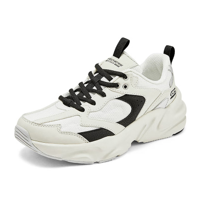 斯凯奇女款休闲熊猫鞋117365/BLK-5.5双