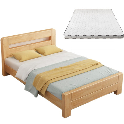 悦兴诚床120cm+5cm床垫组