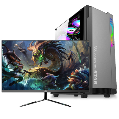  铭能 12代i3-12100F/RX550独显/16G内存/512G固态 台式机 台式电脑 DIY组装机 组装电脑家用办公电脑主机商务设计电脑台式主机学生网课游戏电脑+21.5英寸