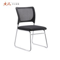 质凡简易办公椅舒适久坐电脑椅弓形会议职员椅学生宿舍靠背椅子