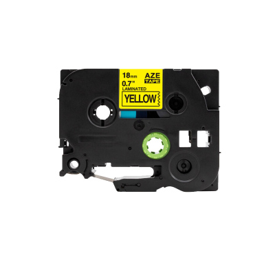 凯圣蓝 K188H 18mm*8m/个 色带 黄底黑字