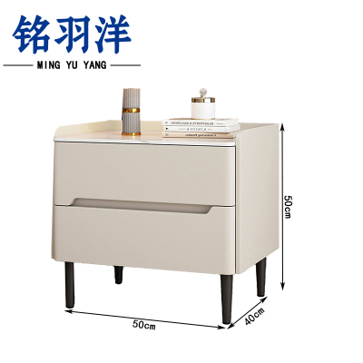 铭羽洋岩板储物柜50*40*50cm台