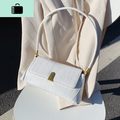 春夏小包包女2020网红流行新款潮韩版百搭石头纹时尚单肩包腋下包NEW LAKE女士单肩包