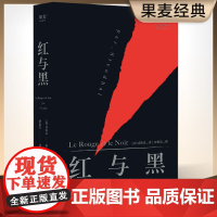 红与黑 司汤达著 罗新璋法文直译无删节全新修订 精美包装英文原版中文无删减译本高中生阅读世界名著文学小说正版书籍