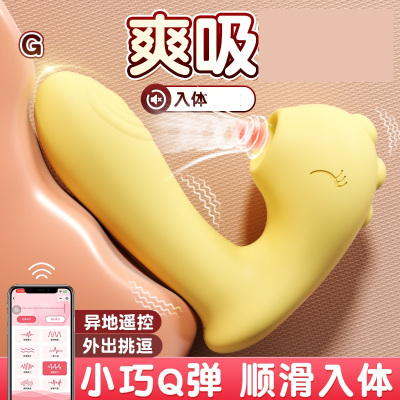 谜姬啵啵龙萌宠内裤穿戴小号迷你震动棒入体振动吮吸私处按摩小程序远程无线遥控异地互动女性自慰器成人用品