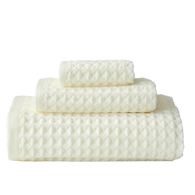 伊伊爱 蜂巢格方巾