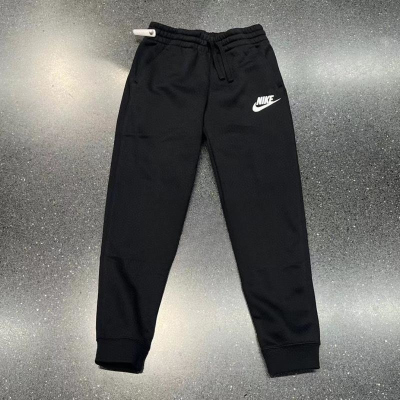 NIKE耐克长裤运动休闲加绒保暖针织大童裤CI2911-010 Z