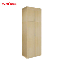 双朗 衣柜 L2208017 1000*600*2600mm 浅胡桃色 米