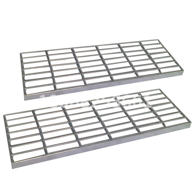 商博宏华 镀锌钢格板1000*500mm 255/50/50mm 麻花钢8mm/块