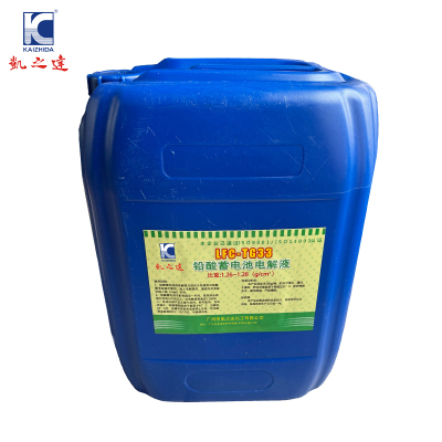 KAIZHIDA铅酸蓄电池电解液 25kg/桶 LFC-TG33(桶)