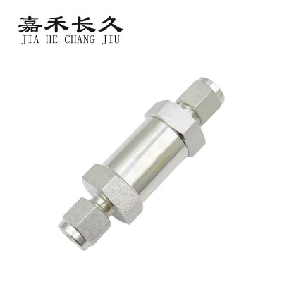 嘉禾长久 不锈钢卡套回火阀 316L 个