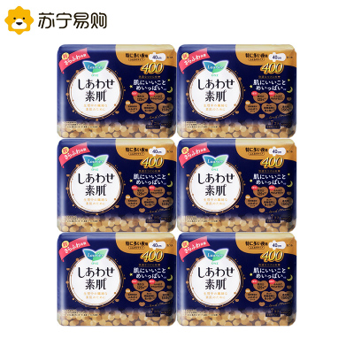 花王卫生巾 kao素肌敏感肌适用姨妈巾F系列夜用40厘米