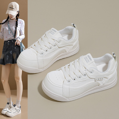 小白鞋子女秋季新款韩版ins女学生休闲潮流百搭女鞋街拍