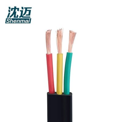 沈迈 铜芯扁电缆 YFFB-3*70mm² /米