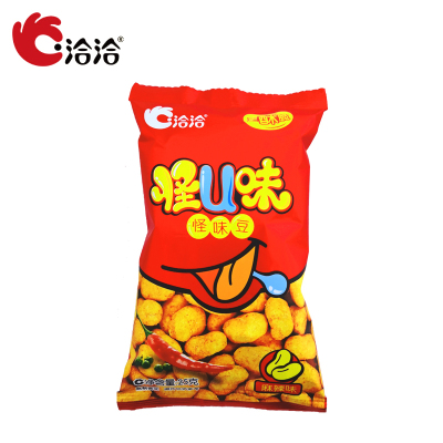 洽洽怪味蚕豆25g*30袋 麻辣味 甘肃大蚕豆麻辣酥脆营养又解馋一口好回味办公室零食