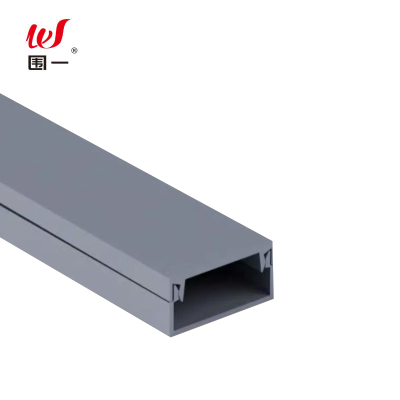 围一 PVC线槽 1M*24MM*14MM-灰色 根