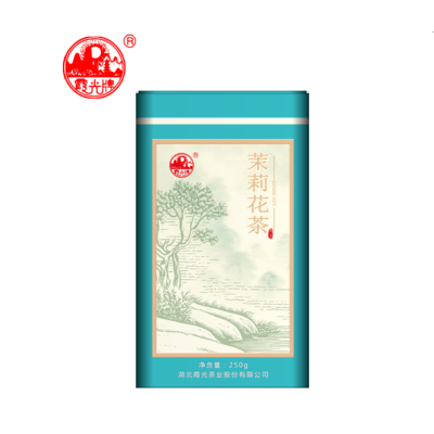 霞光牌 茉莉花茶250克/罐装