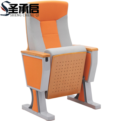 圣承启 礼堂椅 橘色把
