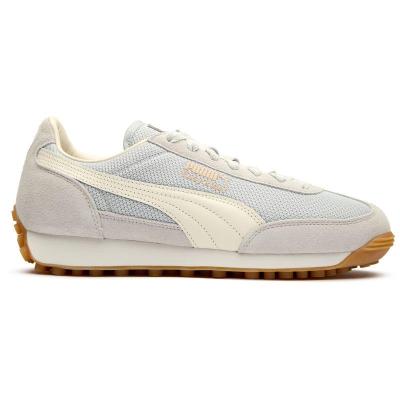 彪马(Puma)PUMA休闲运动跑鞋男经典灰色麂皮复古EVA减震橡胶底 la