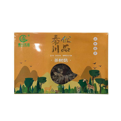 秦川印象茶树菇250/盒
