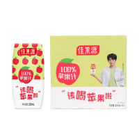 佳果源 100%苹果汁200ml*12瓶 礼盒装