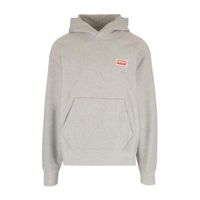 高田贤三(Kenzo)男士运动连帽长袖卫衣潮牌刺绣宽松百搭休闲套头